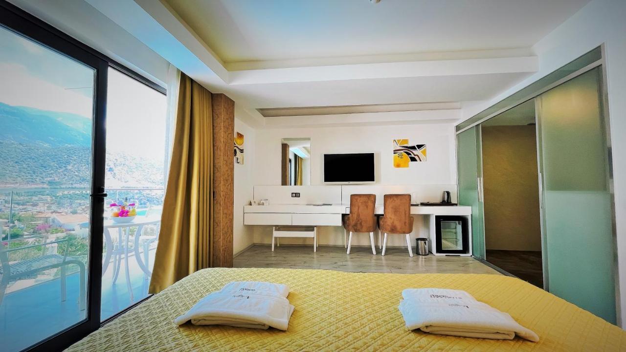 Rhapsody Hotel&Spa Kalkan Bagian luar foto