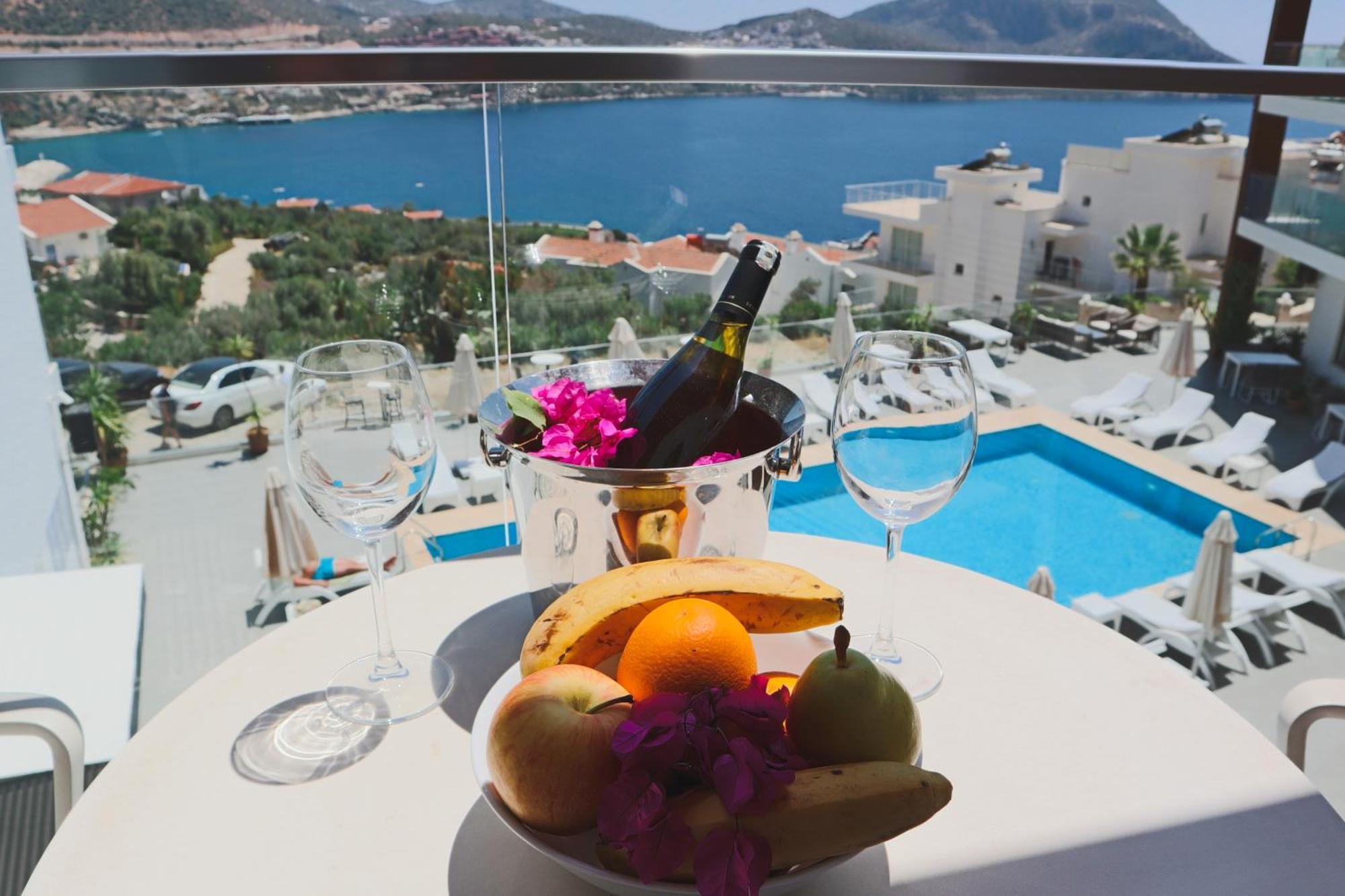 Rhapsody Hotel&Spa Kalkan Bagian luar foto